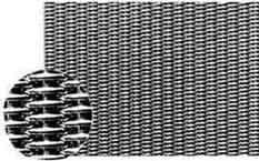 Сетка тканая нержавеющая с квадратной ячейкой микронных размеров